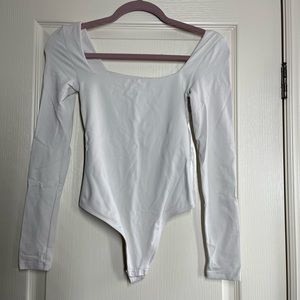 Babaton Square Neck Longsleeve Bodysuit
